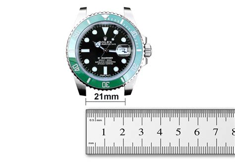 rolex sub c lug to lug|Rolex submariner case size.